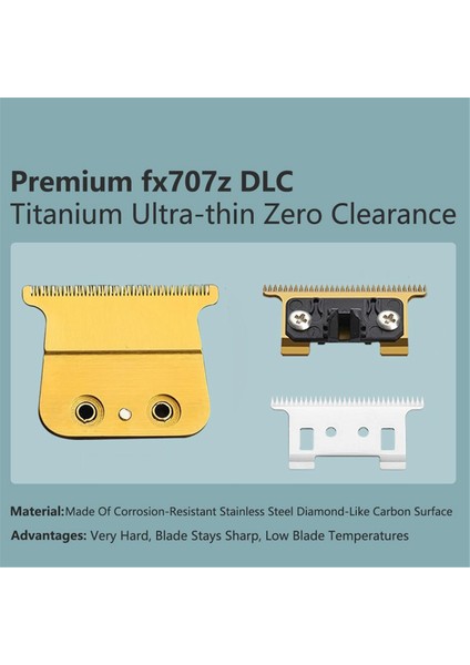 Babyliss Pro FX787 ve FX726 Anahat Saç Kesme Makineleri (FX787) Için Yedek Düzeltici Bıçağı Babyliss Pro Blade FX707 Için (Yurt Dışından) modelleri