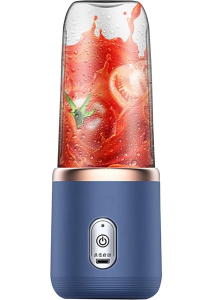 Shake ve Meyve Sıkacağı Için Meyve Sıkacağı USB Şarj Edilebilir El Blenderları 6 Keskin Bıçaklı Kolay Temizlenir (Yurt Dışından)