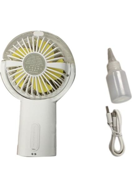 Taşınabilir El Tipi Sisleme Fanı, 4000MAH El Tipi Sisleme Fanı Şarj Edilebilir Güç Bankası, Seyahat Için Soğutma Suyu Fanı (Yurt Dışından)