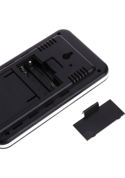 Saat Fonksiyonlu Dijital Termometre Ölçer Dış Mekan Iç Mekan LCD Kablosuz Sıcaklık Termometreleri Hava Istasyonu (Yurt Dışından) indirimleri