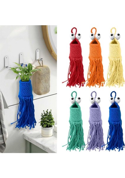 Tığ Işi Bitki Askısı, Bitki Askısı Iç Mekan Askılı Saksı Sepeti, Makrome Bitki Askısı Iç Mekan L (Yurt Dışından) fiyatları