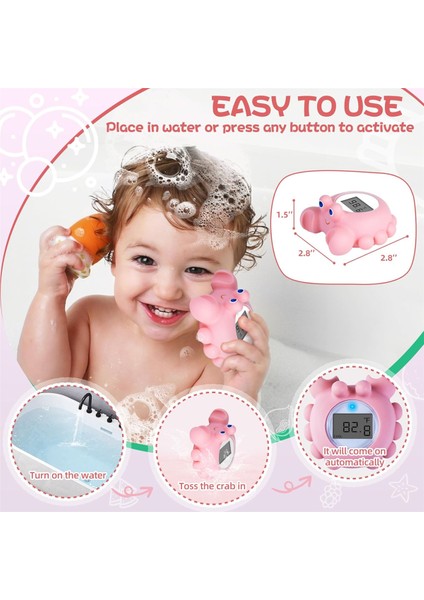 Bebek Güvenliği Banyo Termometresi, Sıcaklık Alarmlı Dijital Bebek Küvet Termometresi, Bebek Su Termometresi (Yurt Dışından) indirimleri