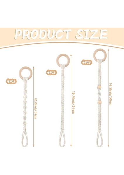 12 Adet Bağlanabilir Makrome Bitki Askısı Uzatıcı Saksı Tutucu Uzatıcı Makrome Bitki Tutucu El Yapımı Dokuma Askı (Yurt Dışından) modelleri