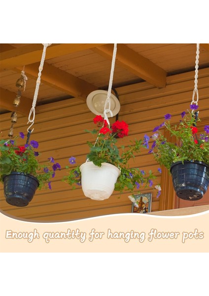 12 Adet Bağlanabilir Makrome Bitki Askısı Uzatıcı Saksı Tutucu Uzatıcı Makrome Bitki Tutucu El Yapımı Dokuma Askı (Yurt Dışından) fırsatları