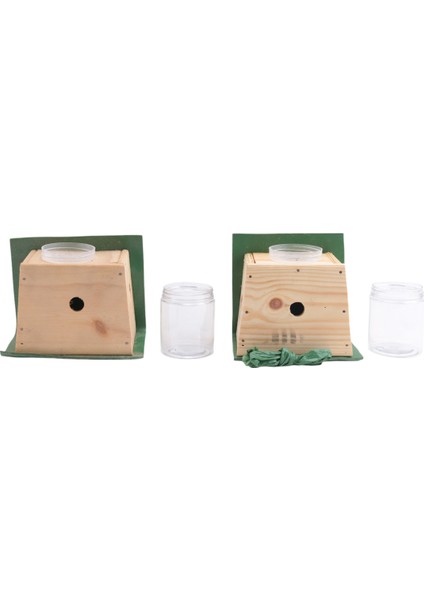 Marangoz Arı Tuzağı, En Iyi Ahşap Arı Tuzakları. 2'li Paket Arı Tuzakları, Veranda, Dış Mekan (Yurt Dışından) modelleri