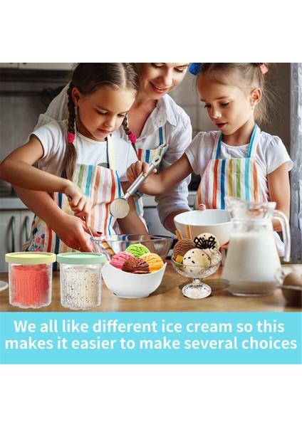 Ninja Creami Deluxe 5'li Paket Için Kapaklı 800 ml Pint Yedek Kap, NC500 NC501 Serisiyle Uyumlu (Yurt Dışından) indirimleri