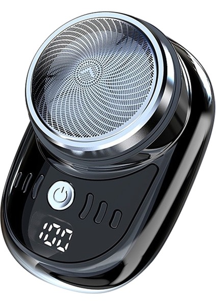 Elektrikli Tıraş Makinesi USB Şarj Edilebilir Dijital Ekranlı Erkek Seyahat Taşınabilir Çıkarılabilir Tıraş Makinesi Sakal ve Kıl Düzeltici, B (Yurt Dışından) fiyatları