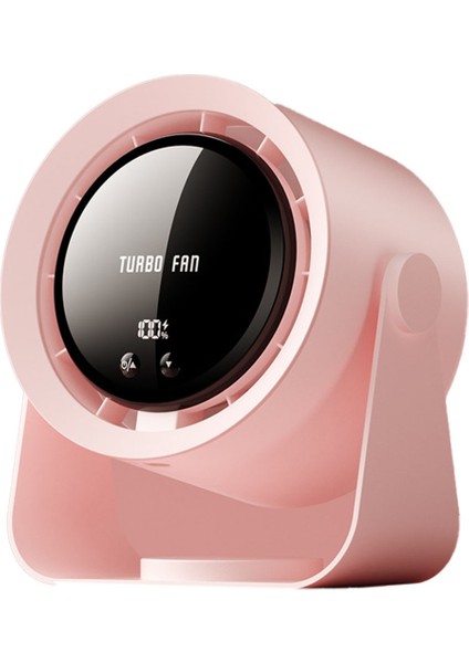 Elektrikli Turbo Fan Kablosuz Soğuk Hava Sirkülatörü USB Şarj Edilebilir Masaüstü Duvar Tavan Vantilatörü Soğuk Hava Vantilatörü, B (Yurt Dışından)