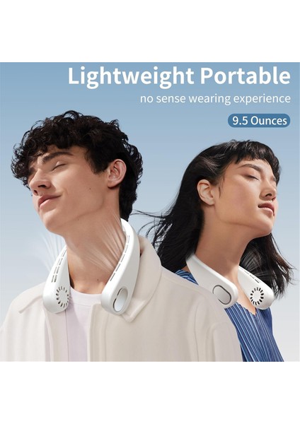 Taşınabilir Boyun Vantilatörü, Kanatsız Kişisel Vantilatör, Şarj Edilebilir 4000MAH Pil, Saç Takılmasına Karşı Dayanıklı, 3 Hızda Daha Hızlı Pembe (Yurt Dışından) modelleri