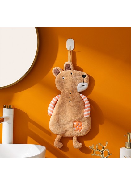 C Home Askılı El Havluları Yüksek li Mercan Kadife Yumuşak Ince Rahat Cilt Dostu Mutfak Banyo Havlusu (Yurt Dışından) modelleri