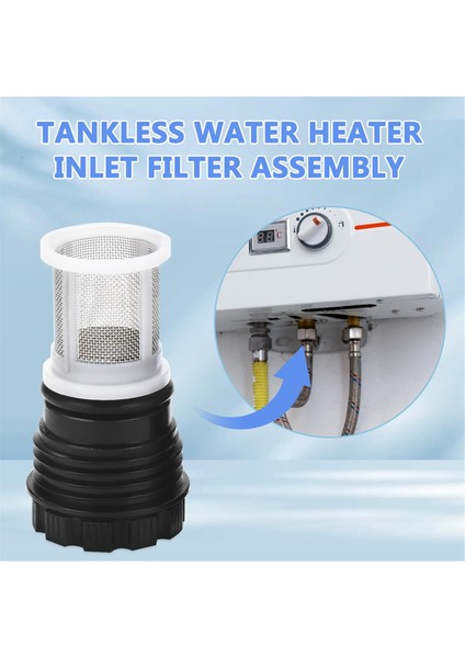 Rinnai Tankless Su Isıtıcı Giriş Ekranı Tertibatı Için 8'li Paket H98-510-S Tankless Su Filtresi Parçaları (Yurt Dışından) fırsatları