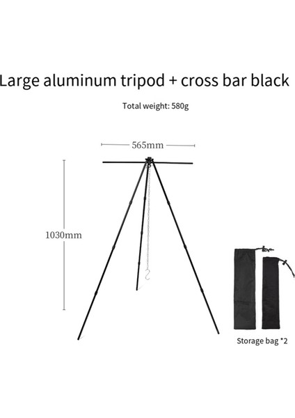 Siyah Dış Mekan Alüminyum Alaşımlı Tripod Askı Depolama Rafı Taşınabilir Çapraz Çubuk Seti Geri Çekilebilir Askılı Saksı Braketi (Yurt Dışından) indirimleri