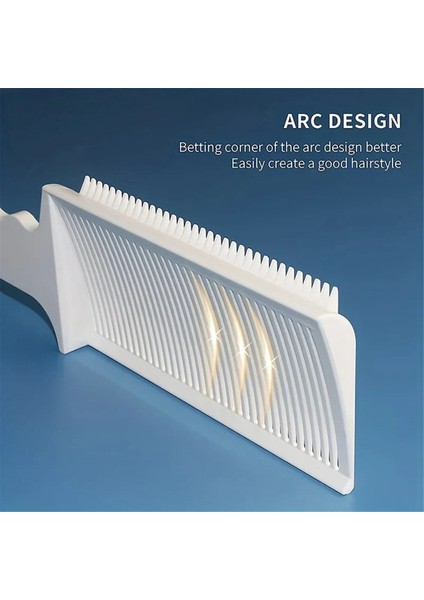 Profesyonel Berber Kesim Tarağı, Hibrit Düz Üst Kesim Tarağı, Erkekler Için Isıya Dayanıklı Degrade Fırça Salon Şekillendirme Aletleri (Yurt Dışından) fırsatları