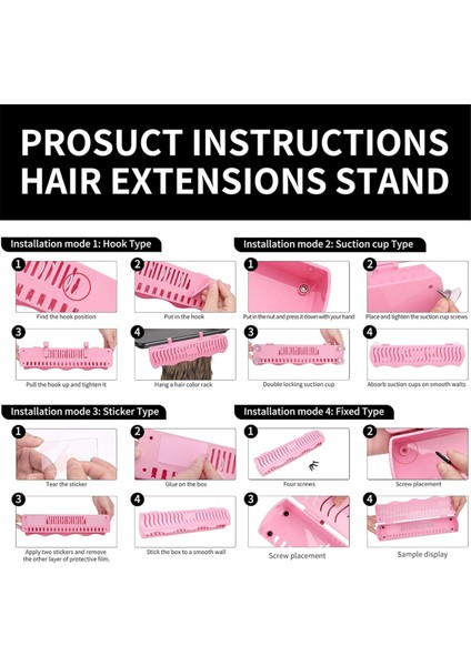 Saç Uzatma Tutucusu Klipsli Saç Uzatma Stili, Mikro Paketler ve Dikili Dokumaları Tutmak Için Tasarlanmıştır Paketleyin ve Saklayın (Yurt Dışından) fırsatları