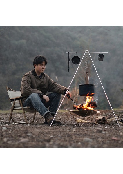 Gümüş Dış Mekan Alüminyum Alaşımlı Tripod Askı Depolama Rafı Taşınabilir Çapraz Çubuk Seti Geri Çekilebilir Askılı Saksı Braketi (Yurt Dışından) fırsatları