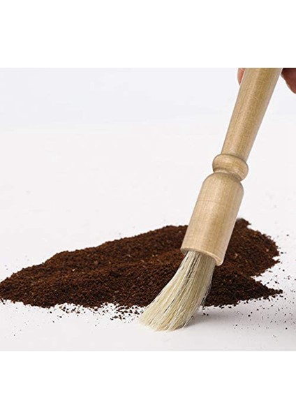 Adet Kahve Makinesi Temizleme Fırçası, Kahve Makinesi ve Kahve Öğütücülerini Temizlemek Için Ahşap Saplı Fırça ve Kaşık (Yurt Dışından) modelleri