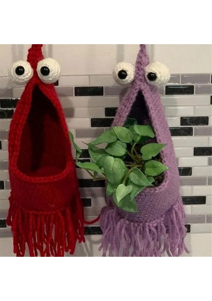 Tığ Işi Bitki Askısı, Bitki Askısı Iç Mekan Asılı Saksı Sepeti, Makrome Bitki Askısı Iç Mekan (Yurt Dışından) indirimleri