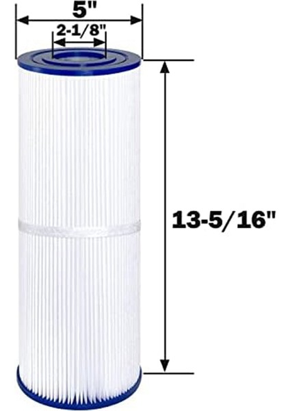 Spa Filtresi C-4326, FC-2375, PRB25-IN, 303909, M-4326, 8172500, R173429, 5X13 Sıralı Sıcak Küvet Filtresi, Havuz Filtresi, 2 Adet (Yurt Dışından) fiyatları