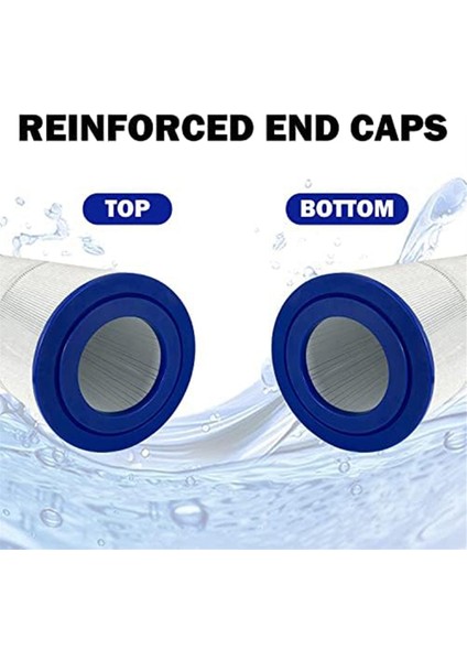 Spa Filtresi C-4326, FC-2375, PRB25-IN, 303909, M-4326, 8172500, R173429, 5X13 Sıralı Sıcak Küvet Filtresi, Havuz Filtresi, 2 Adet (Yurt Dışından) modelleri