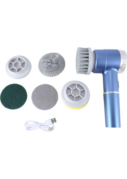 Elektrikli Tencere Fırçası Şarj Edilebilir Temizlik Bulaşık Fırçası Elde Taşınabilir Kablosuz Fırça Mutfak Tencere Yı Fırçası (Yurt Dışından) fiyatları