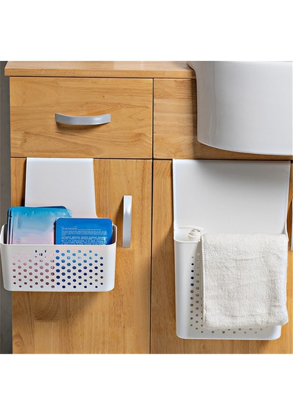 1 Adet Duvara Monte Ev Çöp Kutusu Mutfak Dolabı Kapı Askılı Sepet Mutfak Duvara Monte Depolama Kutuları Çöp (Yurt Dışından) fırsatları