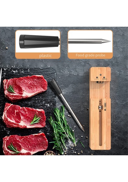 Doğrudan Isıtmalı Izgara Akıllı Et Termometresi, Uzun Bluetooth Menzili, Hassas Pişirme, Barbekü/ızgara/mutfak Için (Yurt Dışından) indirimleri