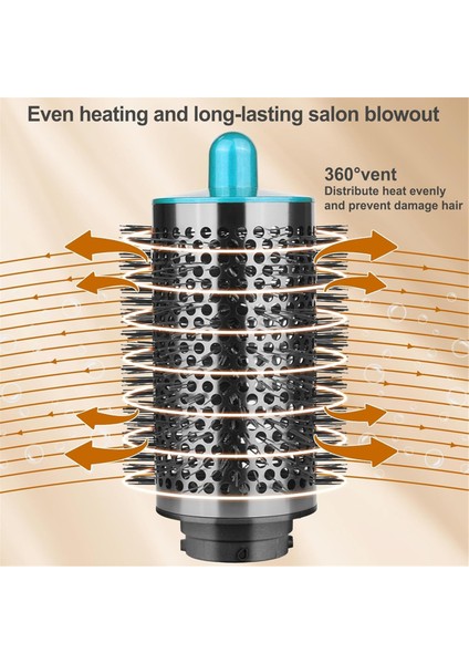 Dyson Airwrap HS01/HS05 Şekillendirici Aparatı Saç Düzleştirme Kurutma Ucu Için Silindir Tarak ve Uçma Önleyici Başlık (Yurt Dışından) fırsatları