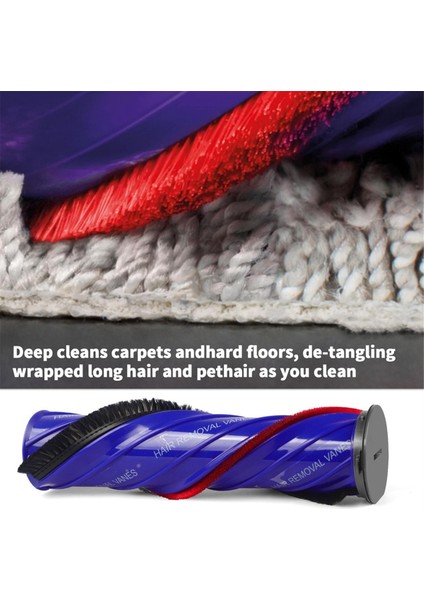 Dyson V11 V10 V8 V12 Slim Elektrikli Süpürge Parça No. 972500-01 Için Uç Kapağı ile Anti-Tangling Fırça Çubuğunu Yükseltin (Yurt Dışından) fırsatları