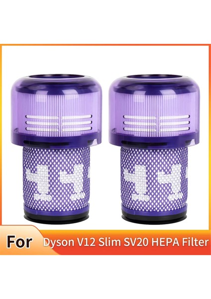 Dyson V12 Slim SV20 Için Filtre Dyson V12 Detect Slim Için Hepa Filtre, Yedek Kit Elektrikli Süpürge Parçası (Yurt Dışından)