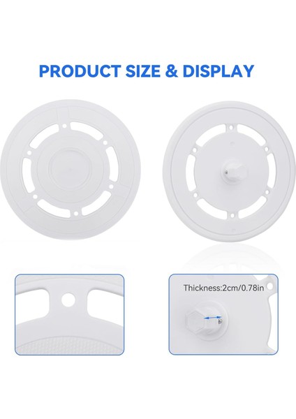 Ecovacs Deebot T20 Omni/ T20 Pro/ T20 Max Vakum Pedi Tahtası Tutucu Yedek Parçaları Için Mop Pad Plaka Aksesuarları (Yurt Dışından) modelleri