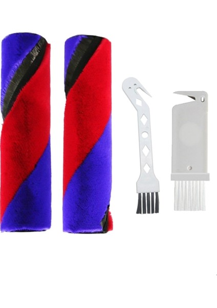 2 Adet Dyson SV19 OMNI-GLIDE/SV21 Mıcro Elektrikli Süpürge Için Ana Fırçayı Değiştirin Çift Silindir Fırça Yumuşak Kadife Silindir Fırça A (Yurt Dışından) indirimleri