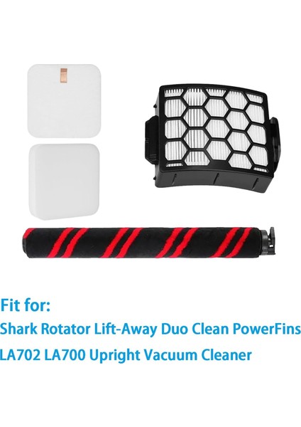 Hepa Filtre Fırçası Silindiri Koku Aksesuarları Shark LA702 LA700 Dikey Elektrikli Süpürge Yedek Parçaları XHF320 XFFK32 (Yurt Dışından) modelleri
