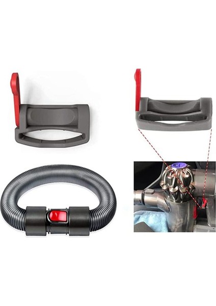 Dyson V8 V10 V7 V11 V12 V15 Elektrikli Süpürge Parçaları Için Esnek Dar Alan Temizleme Aparatı Adaptör Hortum Seti Bağlantı ve Uzatma Için (Yurt Dışından) indirimleri