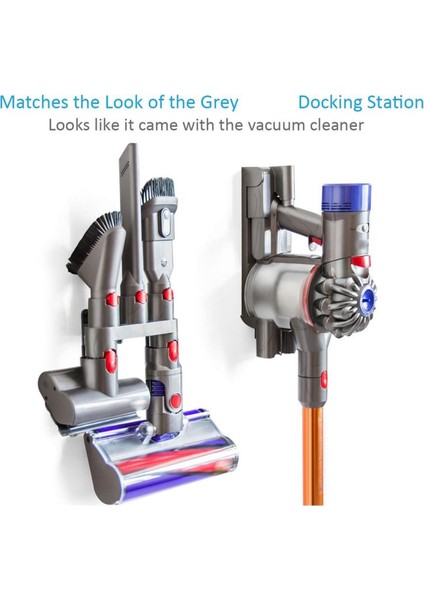 Dyson V7 V8V10 Elektrikli Süpürge Aksesuarları Fırça Başlığı Saklama Braketi Askı Rafı Yedek Paket Fırça Için Geçerlidir (Yurt Dışından) fiyatları