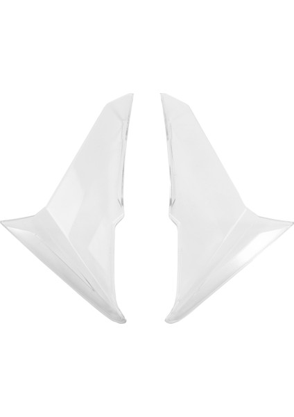 Adv 350 Için Bacak Kaplaması Deflektörü Yan Ön Cam Hava Deflektörü ADV350 2022-2025 Şeffaf (Yurt Dışından)