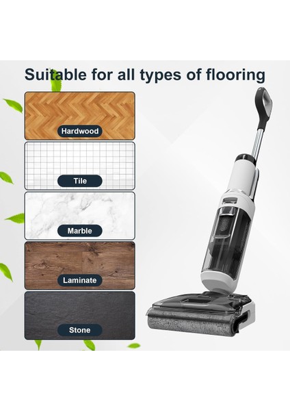 Tineco Floor One Stretch S6/floor One Switch S6/floor One S7 Flashdry/floor One Switch S7 Rulo Fırça Için Aksesuar Seti (Yurt Dışından) modelleri