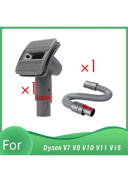 Dyson V7 V8 V10 V11 V15 Elektrikli Süpürge Aksesuarları Için Evcil Hayvan Bakım Seti Evcil Köpek Tüy Fırçası Elektrikli Süpürge Aparatı (Yurt Dışından)