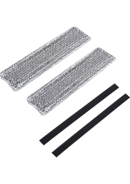 Karcher Wv2 Wv5 Pencere Temizleme Makinesi Için Pencere Temizleme Bezi + Askı Şeridi Seti Yedek Temizleme Bezi A (Yurt Dışından)