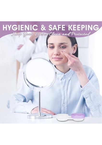 60 Paket Kontakt Lens Kutusu, 6 Renkte Toplu Kontakt Lens Kutuları, Şirin Kontakt Lens Kutusu Sızdırmaz, Göz Kontakt Lens Kutusu (Yurt Dışından) indirimleri