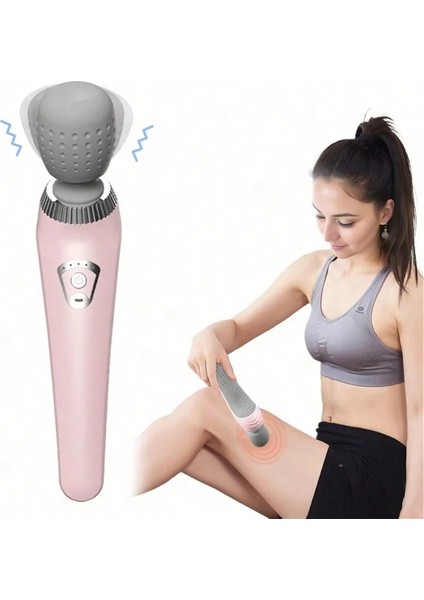 Taşınabilir El Masaj Aleti USB Şarj Edilebilir Çok Fonksiyonlu Tüm Vücut Masaj Aleti Relax Boyun Sırt Bacaklar ve Bel Masaj Aleti A (Yurt Dışından) fiyatları