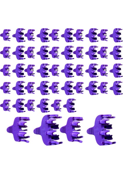 50 Adet Saç Perma Yalıtım Klipsleri Çok Amaçlı Güçlü Tutuş Isı Direnci Saç Hacim Klipsleri Salon Ev Şekillendirme Aletleri (Yurt Dışından)