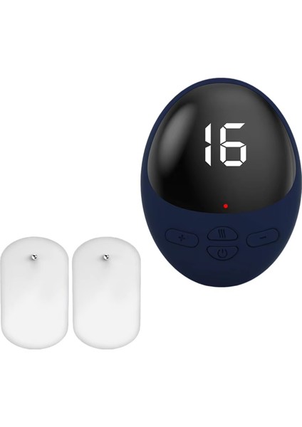 Mini Akıllı Servikal Omurga Masaj Aleti Ev Elektrikli Omuz ve Boyun USB Şarjlı Boyun Yaması Masaj Aleti Yorgunluğu Giderir Mavi (Yurt Dışından)