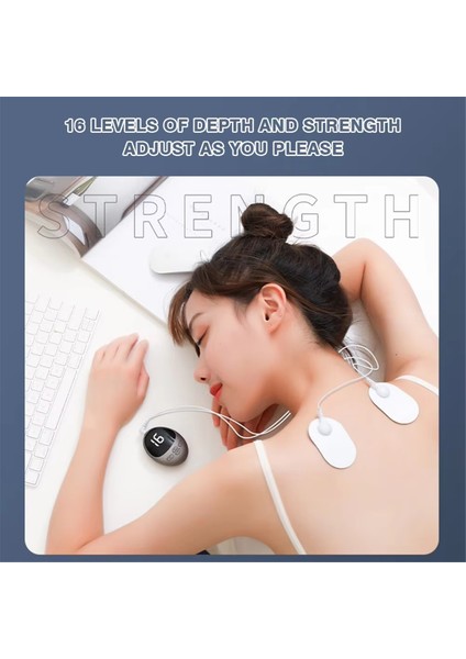 Mini Akıllı Servikal Omurga Masaj Aleti Ev Elektrikli Omuz ve Boyun USB Şarjlı Boyun Yaması Masaj Aleti Yorgunluğu Giderir Mavi (Yurt Dışından) fırsatları