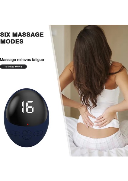 Mini Akıllı Servikal Omurga Masaj Aleti Ev Elektrikli Omuz ve Boyun USB Şarjlı Boyun Yaması Masaj Aleti Yorgunluğu Giderir Mavi (Yurt Dışından) indirimleri