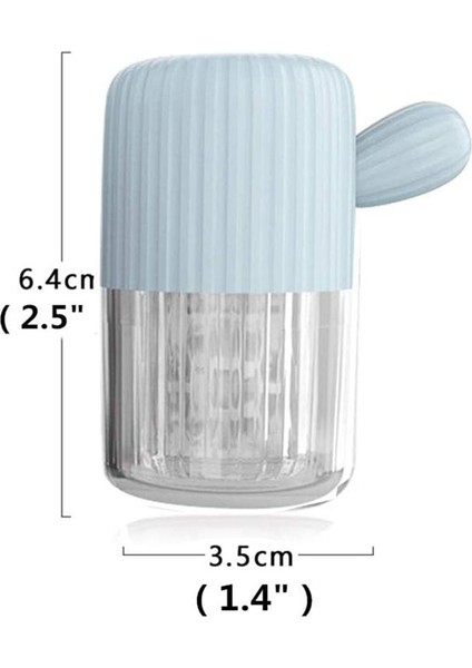 Taşınabilir Kontakt Lens Temizleme Makinesi - Günlük Bakım Için Bağcıklı Kontakt Lens Yıkama Makinesi Hızlı Temizlik Mavi (Yurt Dışından) indirimleri
