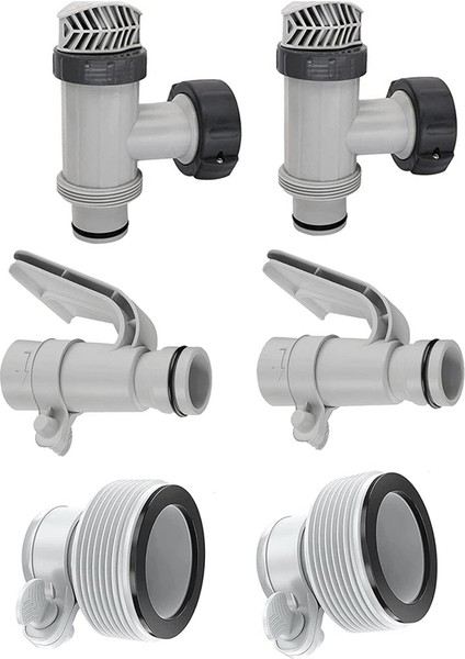 B Tipi Hortum Adaptörü ve Piston Vanası ve Intex Yer Üstü Havuz Aksesuarları Için Havuz Hortumu Tutucu (Yurt Dışından) indirimleri