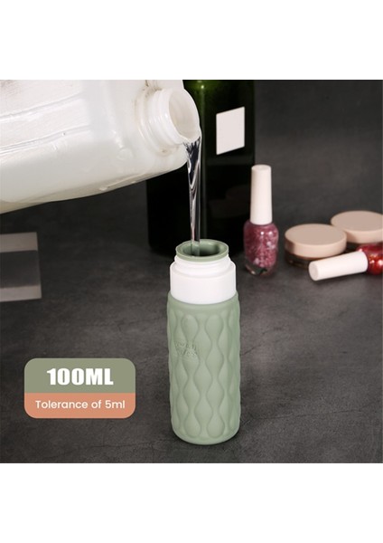 4 Adet 100ML Silikon Seyahat Şişeleri Seti Tuvalet Malzemeleri Için Sızdırmaz Sıkılabilir Kozmetik Şampuan Krem Saç Kremi Losyon Sabun (Yurt Dışından) fiyatları