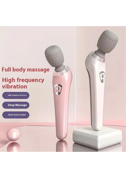 Taşınabilir El Masaj Aleti USB Şarj Edilebilir Çok Fonksiyonlu Tüm Vücut Masaj Aleti Relax Boyun Sırt Bacaklar ve Bel Masaj Aleti A (Yurt Dışından) fırsatları