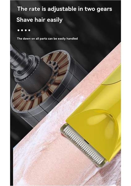 USB Şarjlı Kadın Vücut Kılı Kesme Makinesi Tıraş Cihazı Ev ve Seyahat Kullanımına Uygun Elektrikli Kıl Alma Cihazı (Yurt Dışından) fiyatları