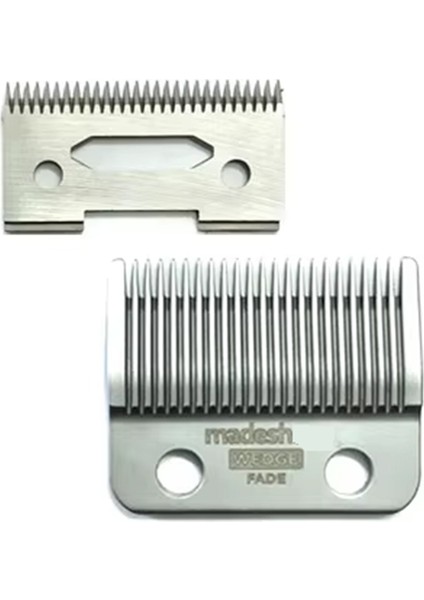 Madeshow M5 M10 R77F Profesyonel Saç Kesme Makinesi Seti Için Değiştirilebilir Kesme Başlığı Saç Kesme Bıçağı Gümüş (Yurt Dışından)